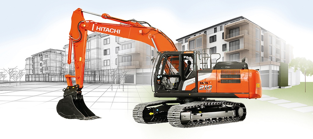 Excavator Hitachi ZX210-6
