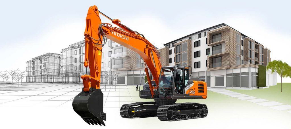Excavator Hitachi ZX250LC-7
